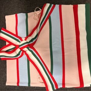 Striped Multicolor Knit Top